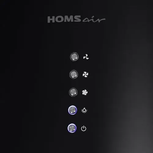 Вытяжка HOMSair ART 1050IS 35 черный (в 2-х коробках)