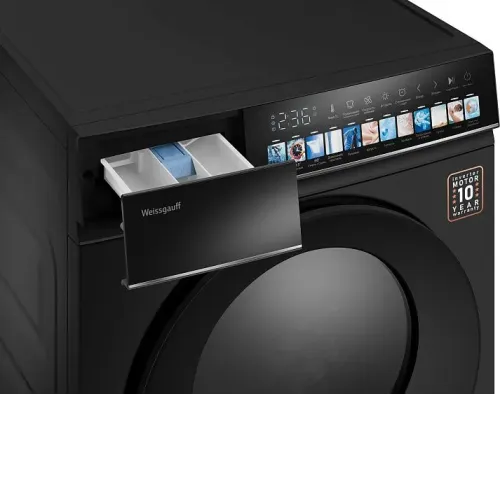 Стиральная машина WEISSGAUFF WMD 59211 Touch Inverter Matt Black