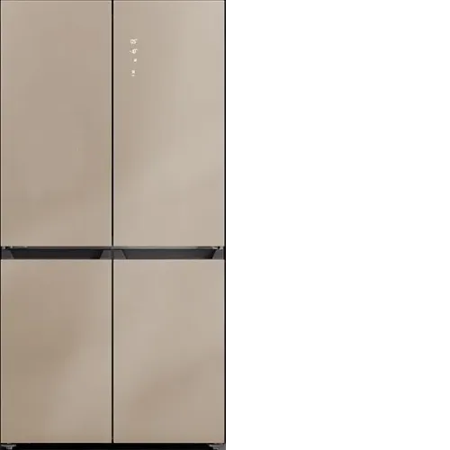 Холодильник LEX LCD505 Brown satin Cross Door