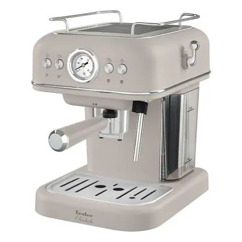 Кофеварка TESLER ECM-245 SAND GREY