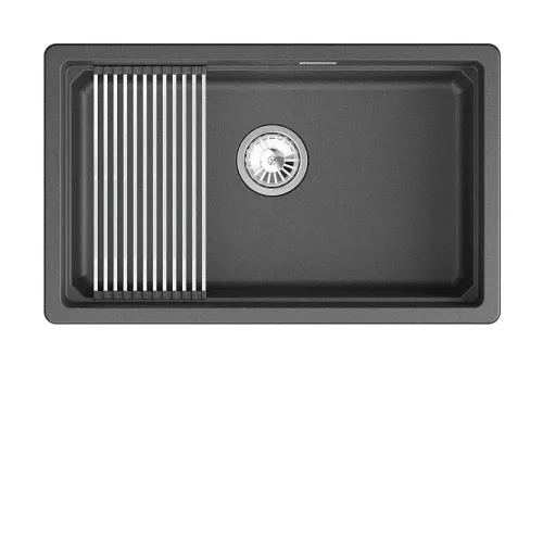 Кухонная мойка GRANULA KS-7303iU чёрный