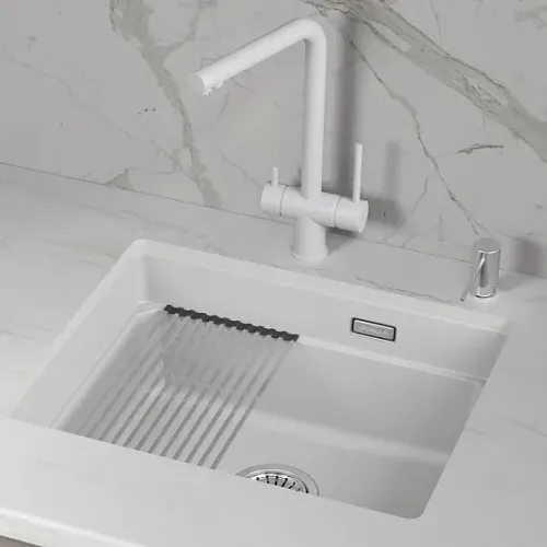 Кухонная мойка GRANULA KS-5501iU арктик