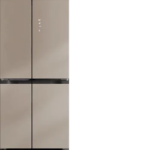 Холодильник LEX LCD450 Brown satin Cross Door