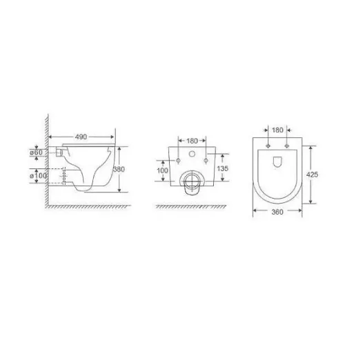 Унитаз GROSSMAN GR-4416SQ