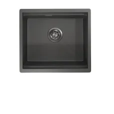 Кухонная мойка GRANULA KS-5045U графит матовый