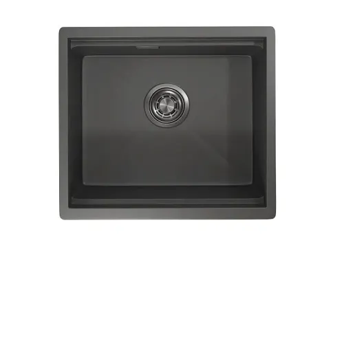 Кухонная мойка GRANULA KS-5045U графит матовый
