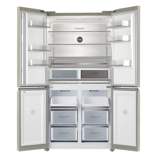 Холодильник TESLER RCD-547BI MARBLE BEIGE