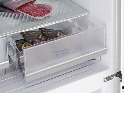 Холодильник WEISSGAUFF WCD 450 White Rock Glass NoFrost Inverter