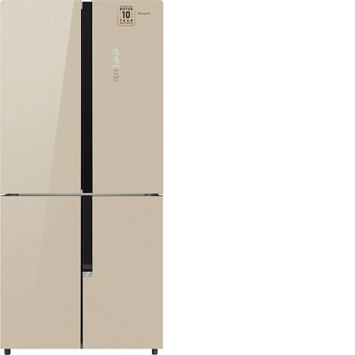 Холодильник WEISSGAUFF WCD 450 BEG NoFrost Inverter
