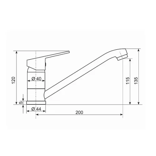 Смеситель PRACTIK PR-01-002