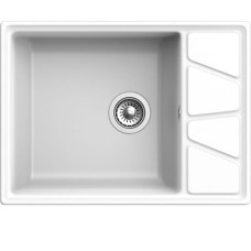 Кухонная мойка GRANFEST GF-V-680L белый