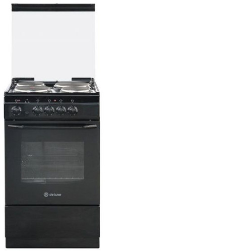 Плита DELUXE 5004.13 экр-001 черный