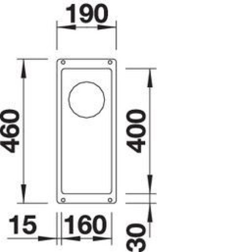 Кухонная мойка BLANCO SUBLINE 160-U SILGRANIT мускат c отв.арм. InFino (арт.523404)