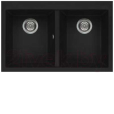 Кухонная мойка ELLECI Quadra 350 Black K86