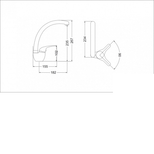 Смеситель OULIN OL-8000