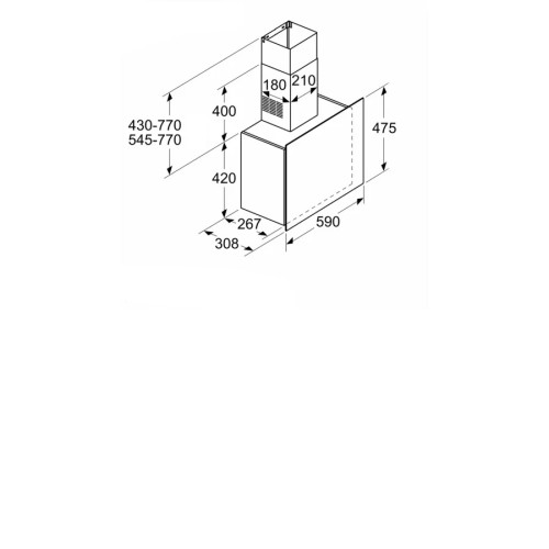 Вытяжка BOSCH DWF65AJ21R