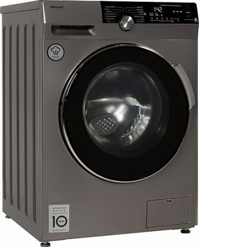 Стиральная машина WEISSGAUFF WM 5649 DC Inverter Steam Silver