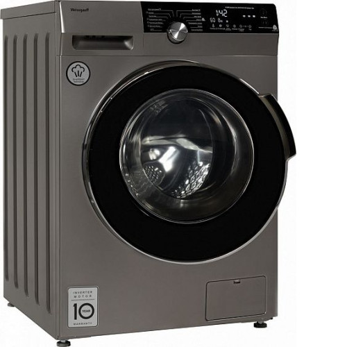 Стиральная машина WEISSGAUFF WM 5649 DC Inverter Steam Silver