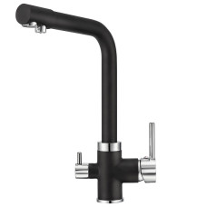 Смеситель KUPPERSBERG GEOS DEEP BLACK