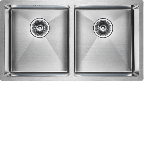 Кухонная мойка PAULMARK Twin PM237844-BS