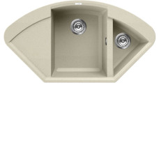Мойка кухонная Elleci EASY CORNER granitek 62 Bianco Antico Мойка кухонная Elleci EASY CORNER granitek 62 Bianco Antico