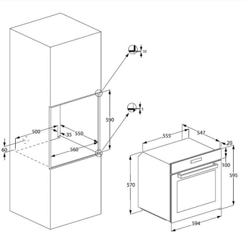 Духовой шкаф BEKO BIR25400XMS