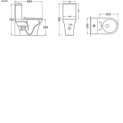 Унитаз GROSSMAN GR-4443S