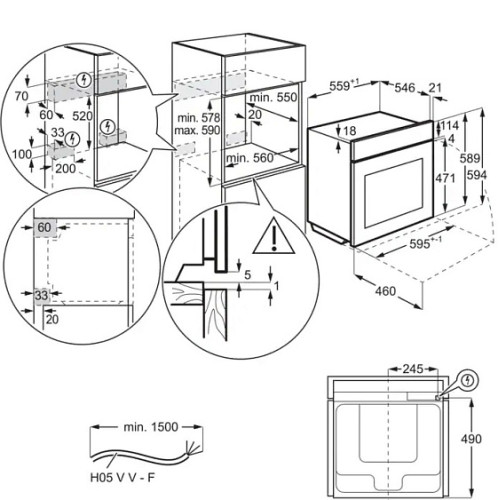 Духовой шкаф ELECTROLUX EOB8S39Z
