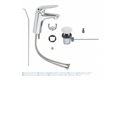 Смеситель GROHE Eurostyle 23707003 хром