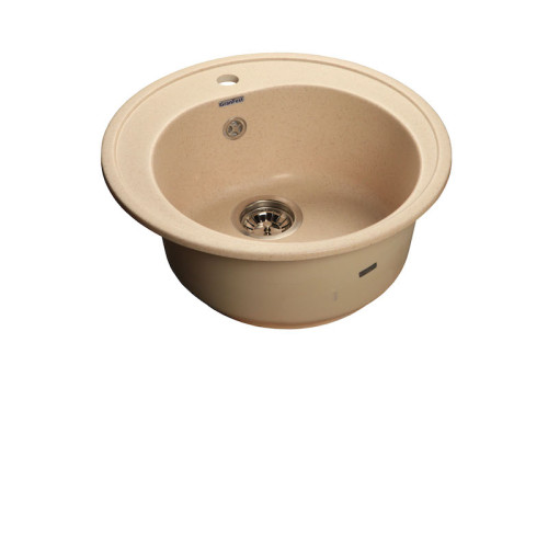 Кухонная мойка GRANFEST Rondo GF-R510 бежевый