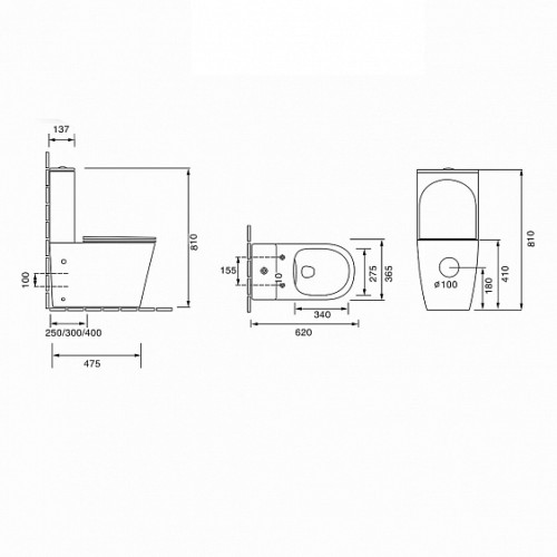 Унитаз GROSSMAN GR-4480GMS