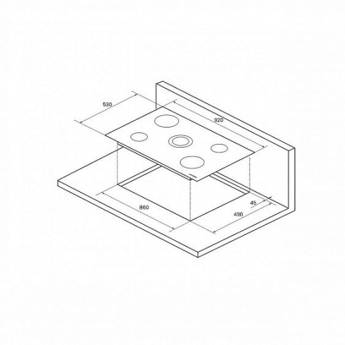 Варочная поверхность KUPPERSBERG FA90RC
