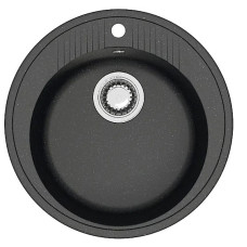 Кухонная мойка ZETT lab 6/Q4 черный T006Q004