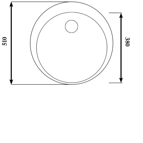 Кухонная мойка KAISER KGM-510-BP