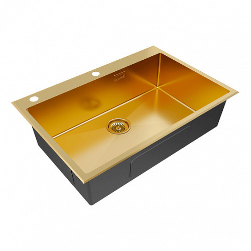 Кухонная мойка PAULMARK VAST-EDGE PM777551-BG