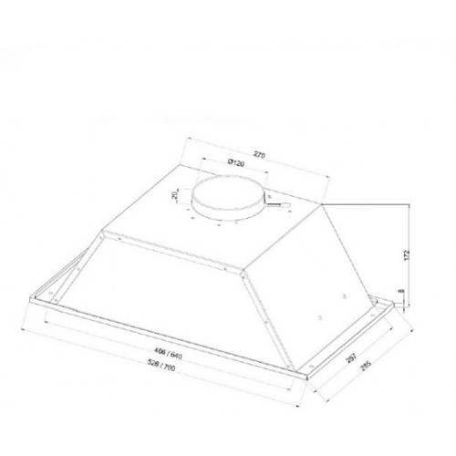 Вытяжка SCHAUB LORENZ SLD EW8020