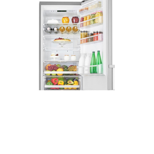 Холодильник LG GB-B60NSGFE серебристый