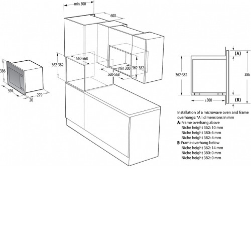 Микроволновая печь GORENJE BM201SG3BG