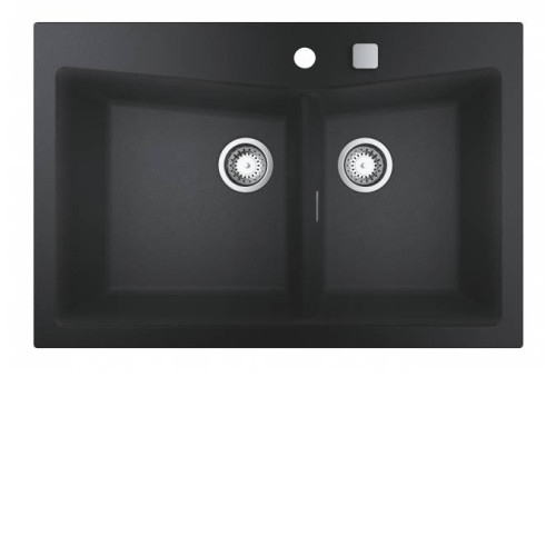Кухонная мойка GROHE K700 черный гранит 31657AP0