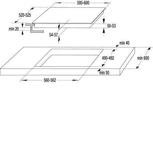 Варочная поверхность GORENJE CT41SC