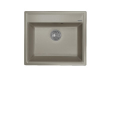 Кухонная мойка FLORTEK Консул 570 серый шелк (23.020.D0570.307)