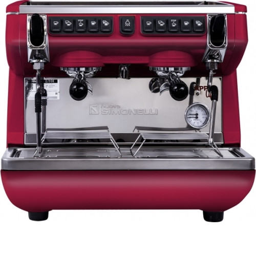 Кофемашина NUOVA SIMONELLI Appia Life Compact 2Gr V red