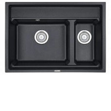 Кухонная мойка GRANULA KS-7302 шварц