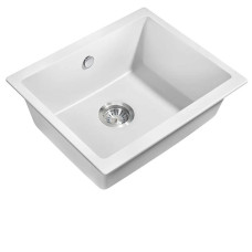 Кухонная мойка MILACIO Leon 55 Cuarzo MC.77082 белый