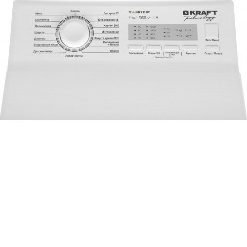 Стиральная машина KRAFT TCH-UME7303W