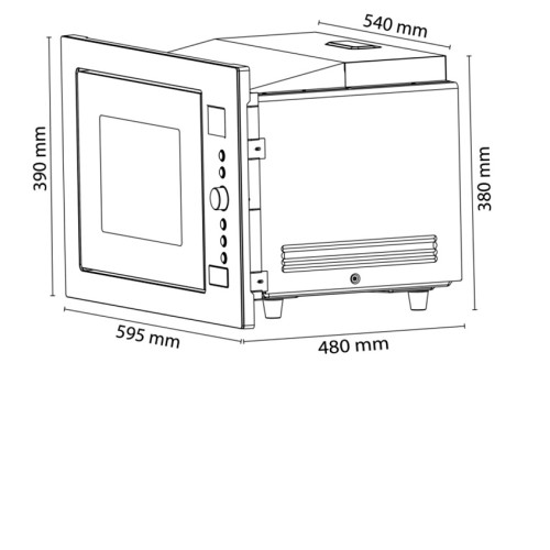 Микроволновая печь CASO EMCG 32
