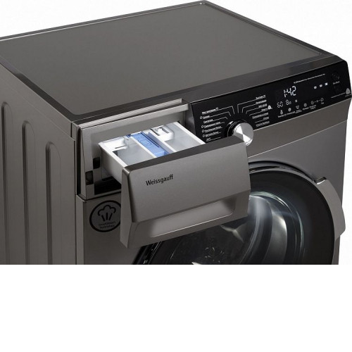 Стиральная машина WEISSGAUFF WM 5649 DC Inverter Steam Silver