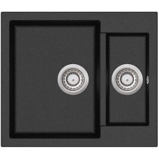 Кухонная мойка AQUASANITA Tesa SQT150AW (графит 222)