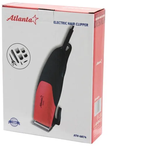 Машинка для стрижки ATLANTA ATH-6874 black