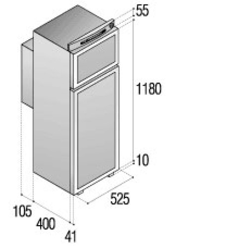 Автохолодильник VITRIFRIGO VTR5150 TOP